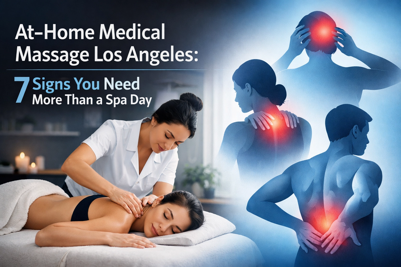 At-Home Medical Massage Los Angeles: 7 Signs You Need More Than a Spa Day