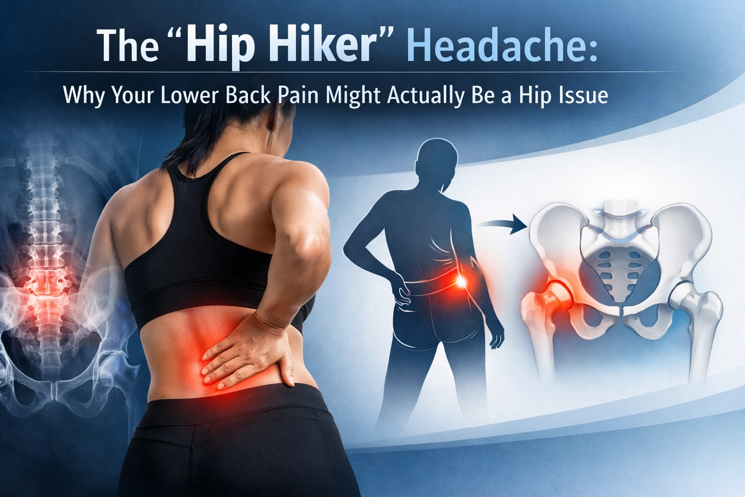 The "Hip Hiker" Headache: Why Your Lower Back Pain Might Actually Be a Hip Issue