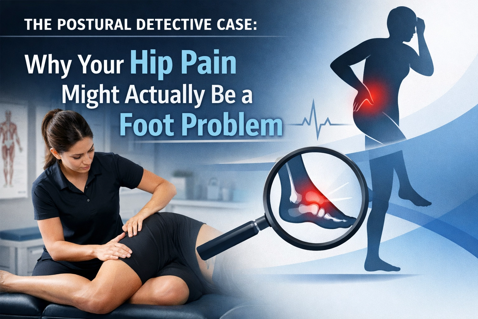 The Postural Detective Case: Why Your Hip Pain Might Actually Be a Foot Problem