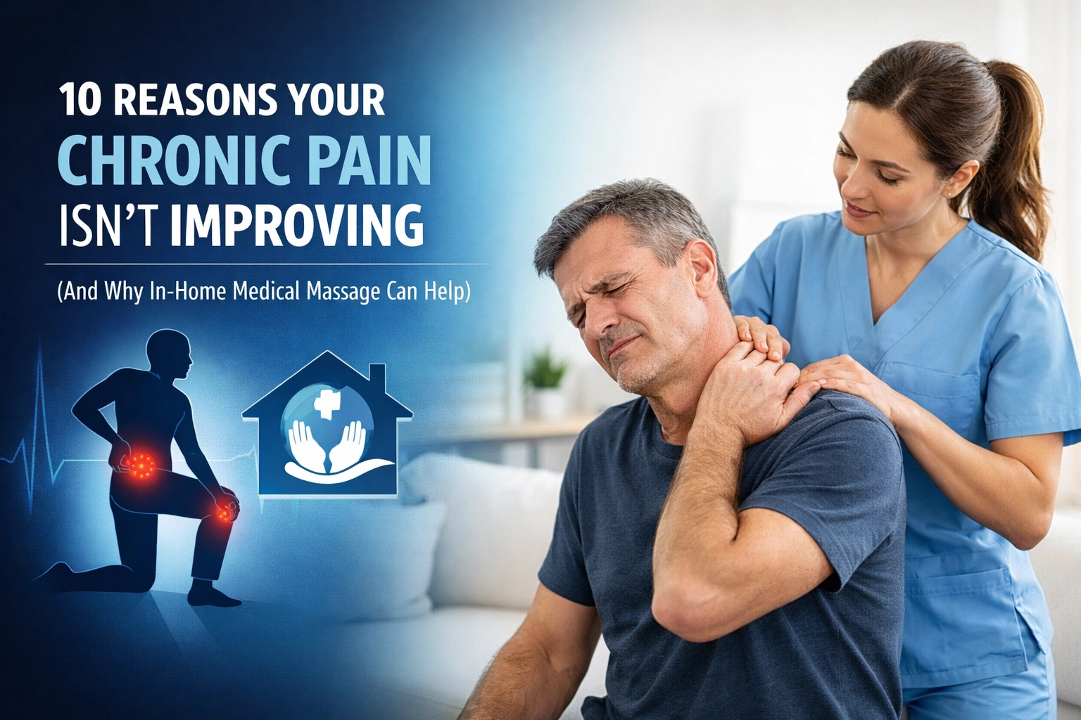 10 Reasons Your Chronic Pain Isn’t Improving (And Why In-Home Medical Massage Can Help)