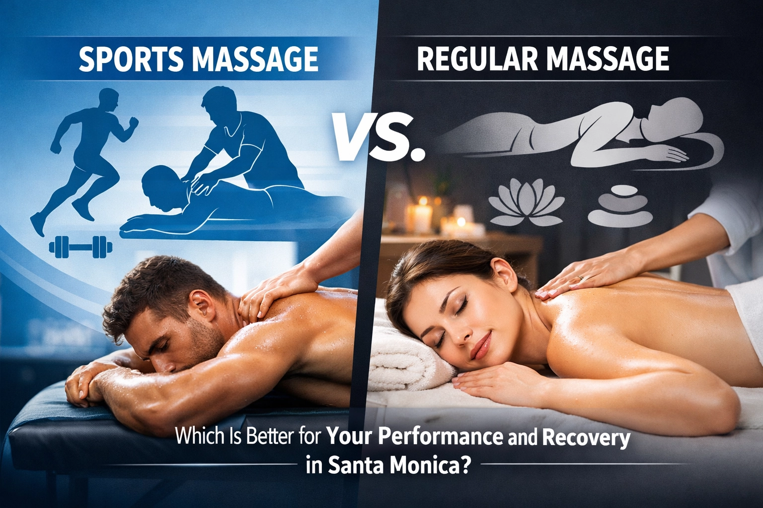 Sports Massage vs. Regular Massage: Which Is Better for Your Performance and Recovery in Santa Monica?