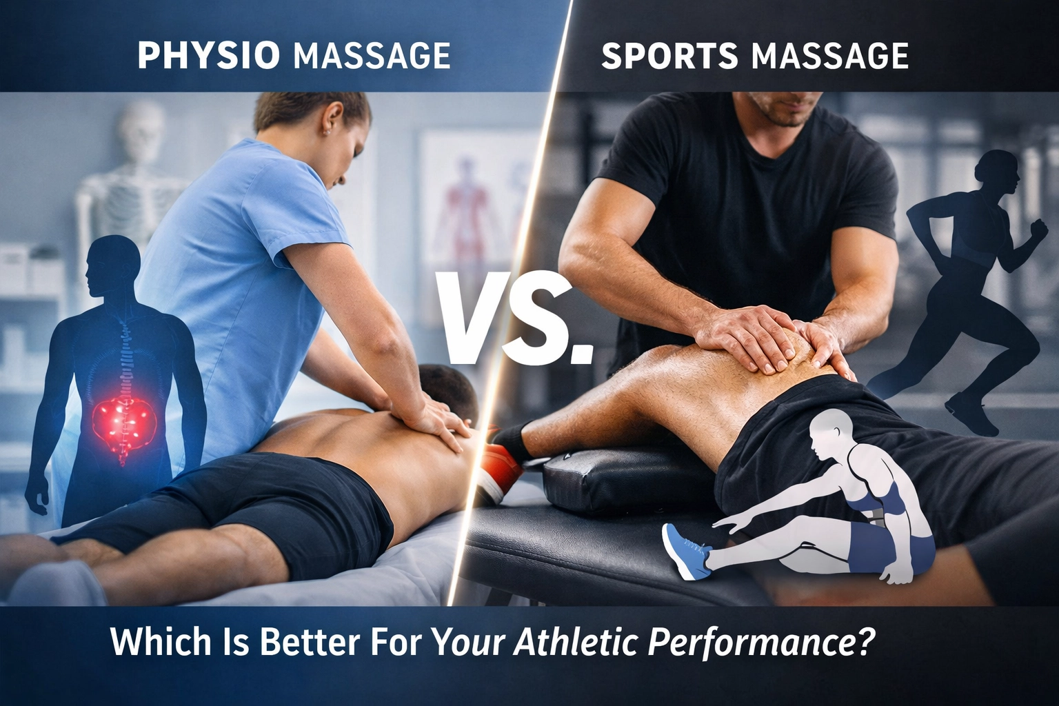 Physio Massage vs. Sports Massage: Which Is Better For Your Athletic Performance?