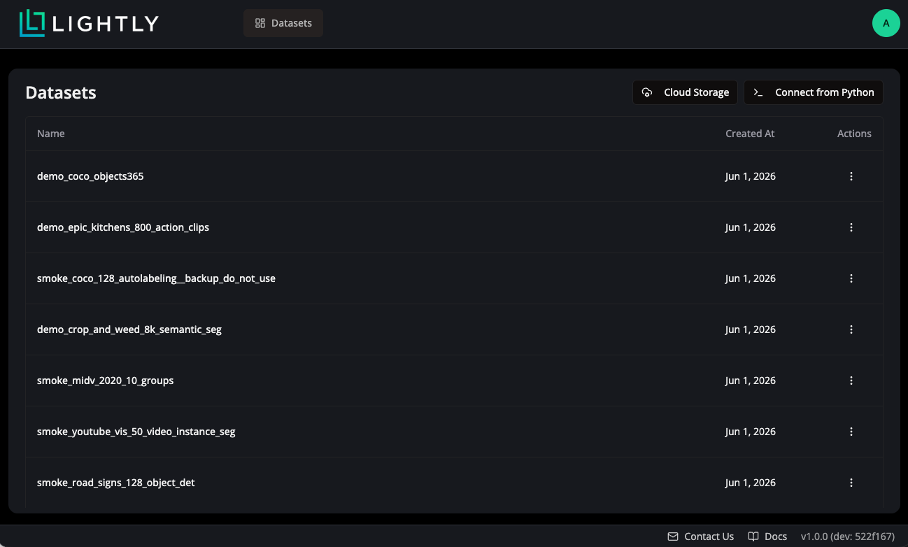 Manage multiple datasets with access control