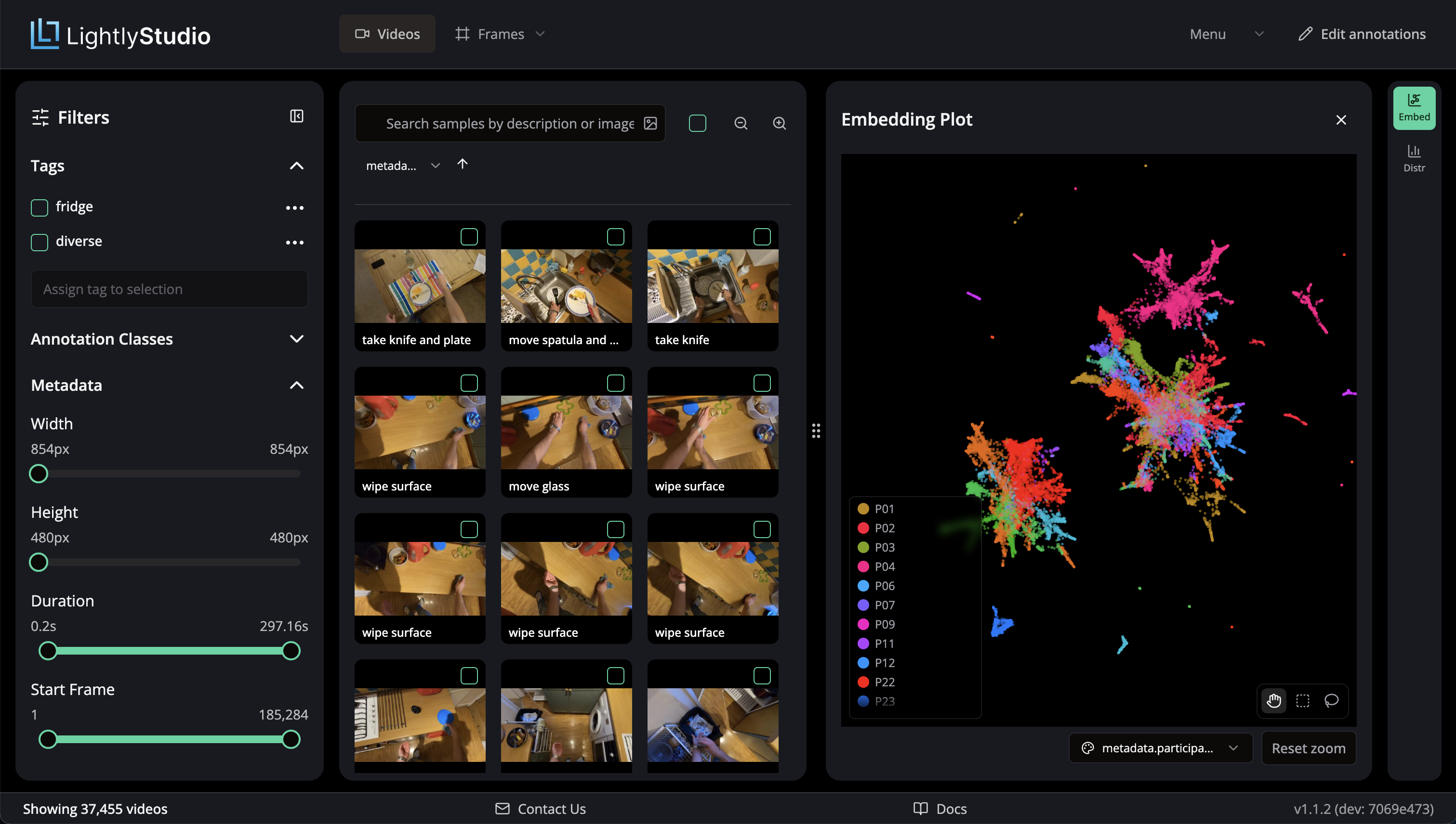 QA Egocentric Video Data with Epic-Kitchens-100