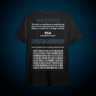 RSA T-Shirt Back