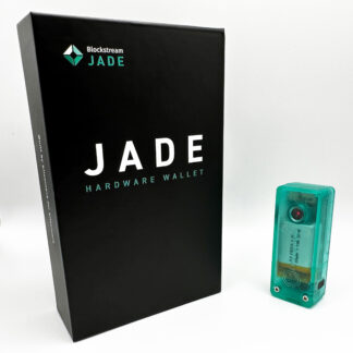 Translucent Green Jade Hardware Wallet