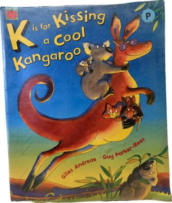 K is for Kissing a Cool Kangaroo