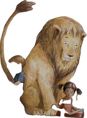 Library Lion