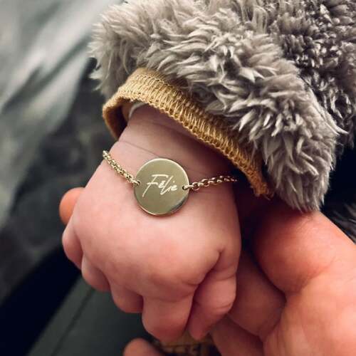 Single Coin Kids Bracelet