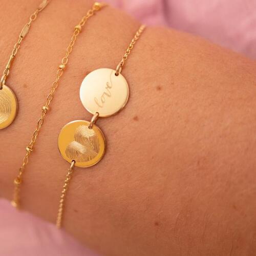 Double Coin Bracelet