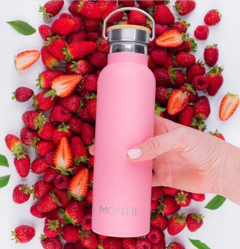 Montii Thermosfles 600ml Strawberry