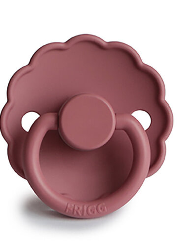 Frigg fopspeen - silicone - Daisy - Dusty Rose