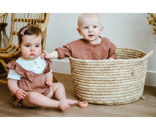 Little Indians | Boxy Sweater Lifesaver - Acorn Brown