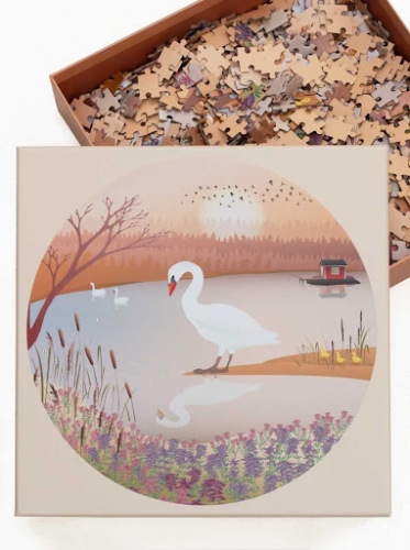 Puzzel, The swan, 1.000 stuks