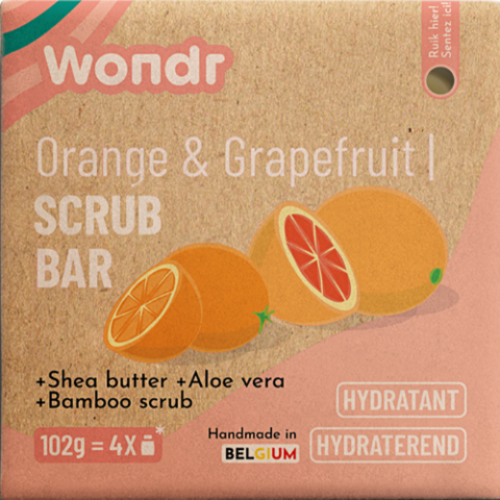 Showerbar Orange & Grapefruit met scrub