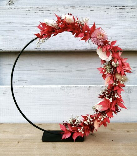 Workshop dried floral hoops op voet - Provincie...