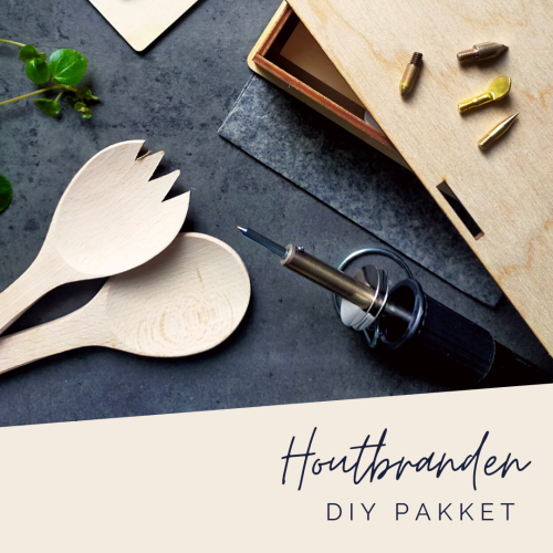 DIY pakket: Pyrografie - DIY Pakket - Spot Workshops