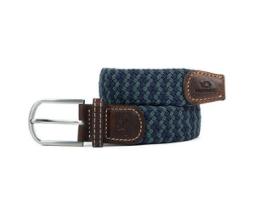 Riem zigzag donkerblauw/groen T1