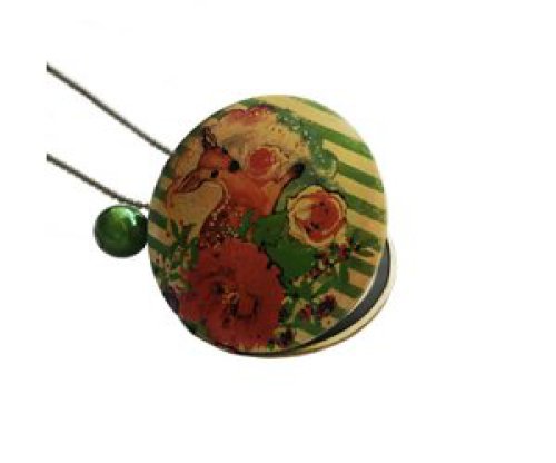 Locket Bambi groen