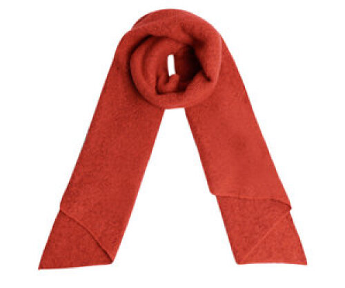 Sjaal schuin rood