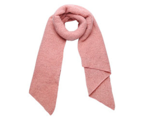 Sjaal schuin roze