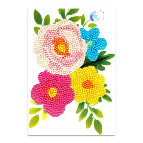 DP19012248 Craft Artist Diamond Art Card Kits - Flower