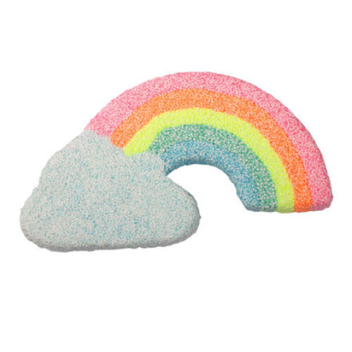 Foam Clay basic wolkje met regenboog