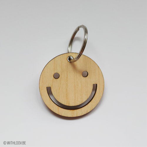 Sleutelhanger // Vrolijke smiley