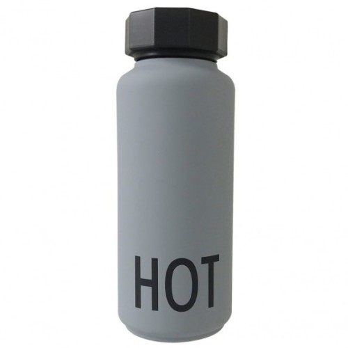 Design Letters - Thermo Bottle Hot Grey (500ml)