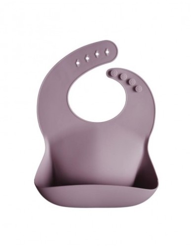 Mushie Bibs Siliconen Slab - Pale Mauve