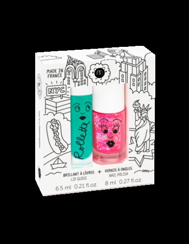 Nailmatic - Set nagellak & lipgloss New York