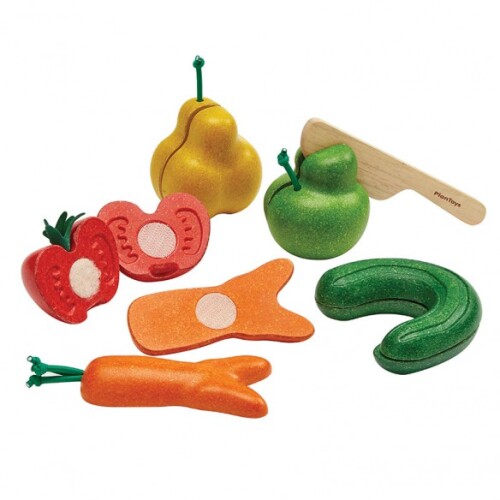 Plantoys - Wonky Fruit & Vegetables