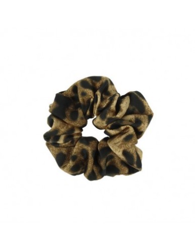 Scrunchie - Leopard Brown