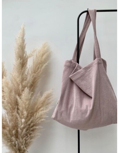 Studio Noos - Mom Bag Dusty Pink Rib