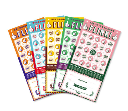 Flink! beloningskaarten – Stratier