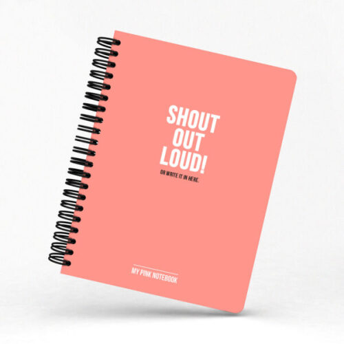 Notebook Shout Out Loud – Studio Stationery