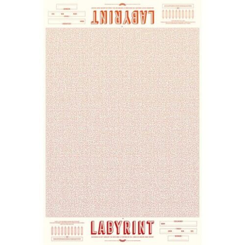 Labyrinth (XL spelposter) – Stratier