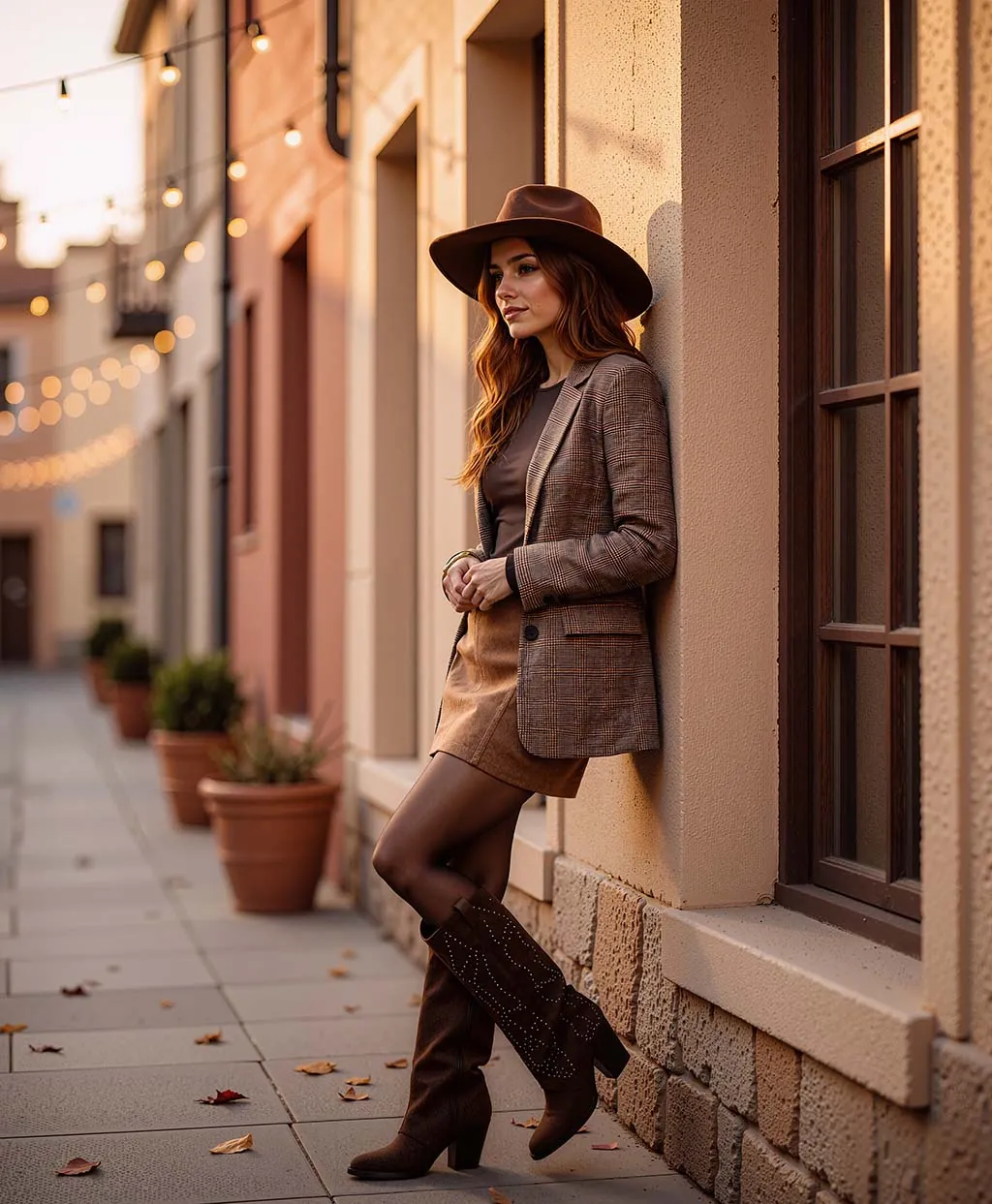 Autumn Western Festival Outfit