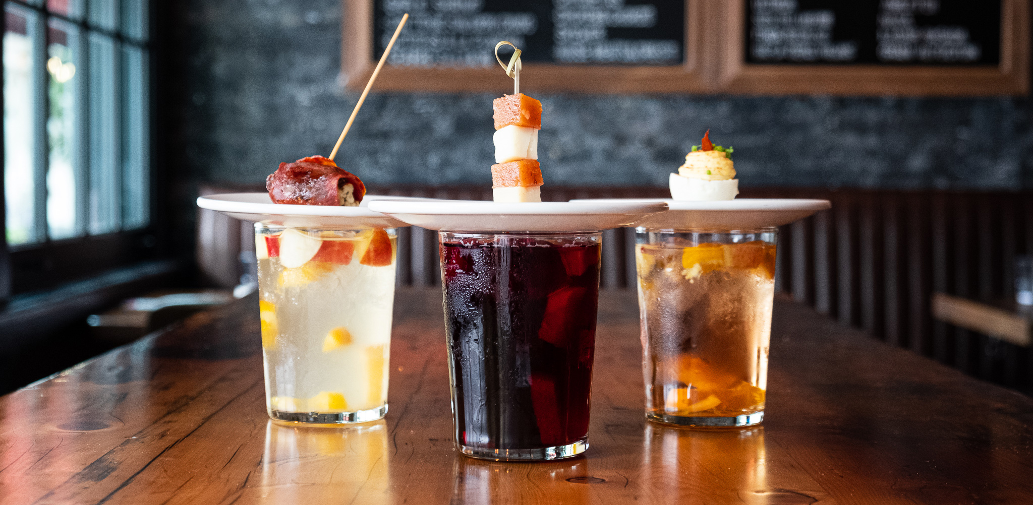 Happy hour sangria and tapas