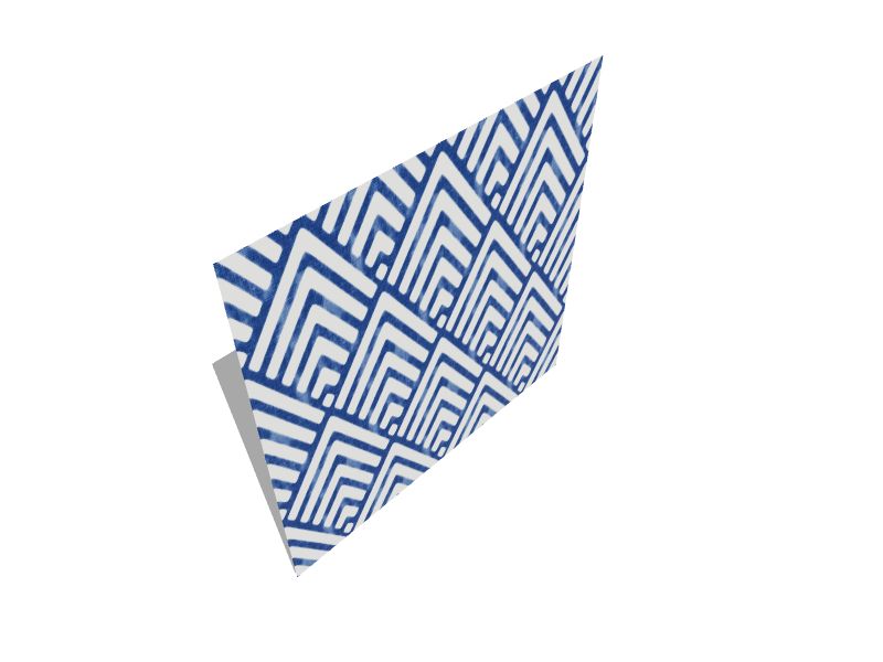 Three-dimensional representation of the product