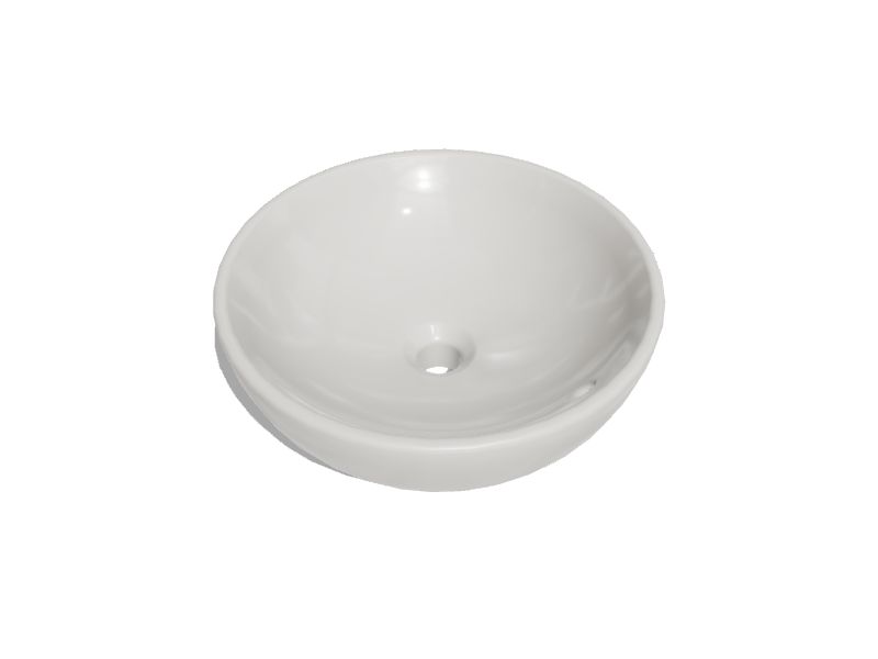 aquasource white vessel bathroom sink