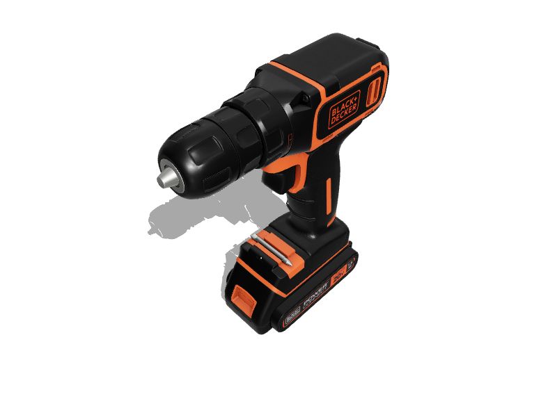 BLACK+DECKER Matrix 20-volt Max 3/8-in Keyless Cordless Drill (1-Battery  Included, Charger Included) in the Drills department at