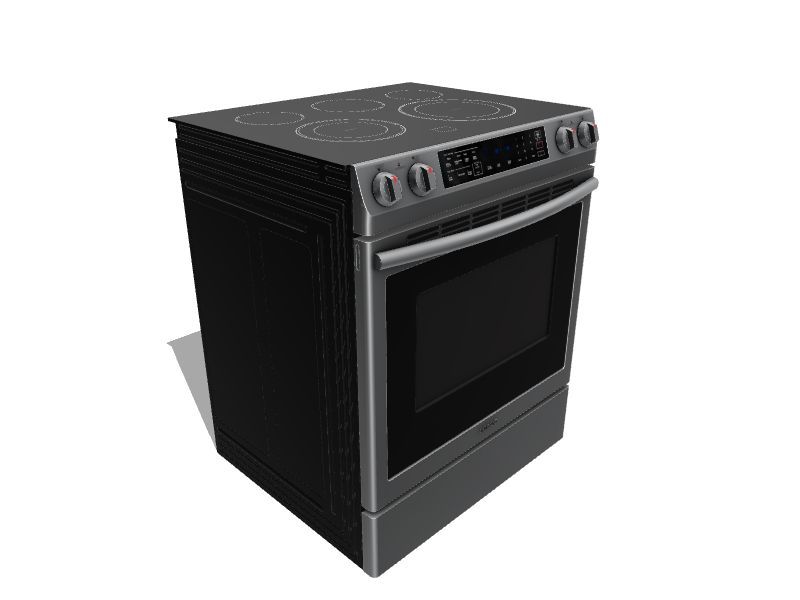 5.8 cu. ft. 4 Element Slide-in Electric Range in Stainless Steel Range -  NE58R9311SS/AA