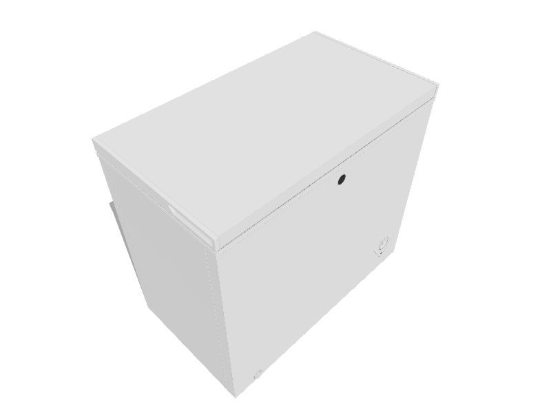 GE Garage Ready 7-cu ft Manual Defrost Chest Freezer (White) at
