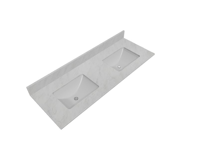 Ariston Natural Marble Undermount Bathroom Vanity Top