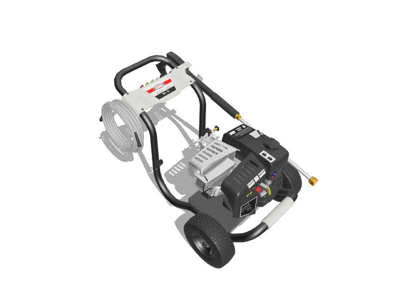 SIMPSON 2.4 GPM Megashot 3100 PSI 2.4 GPM Gallons Cold Water Gas