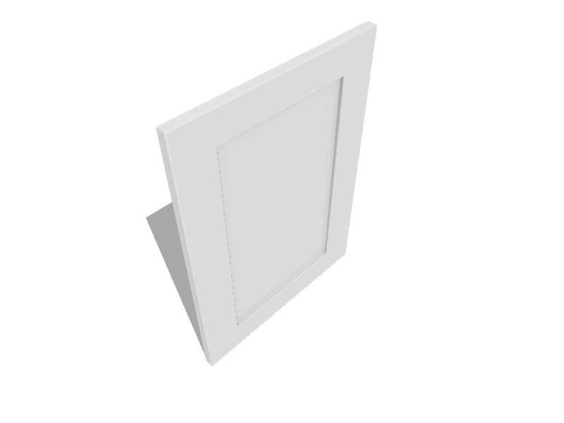 Three-dimensional representation of the product