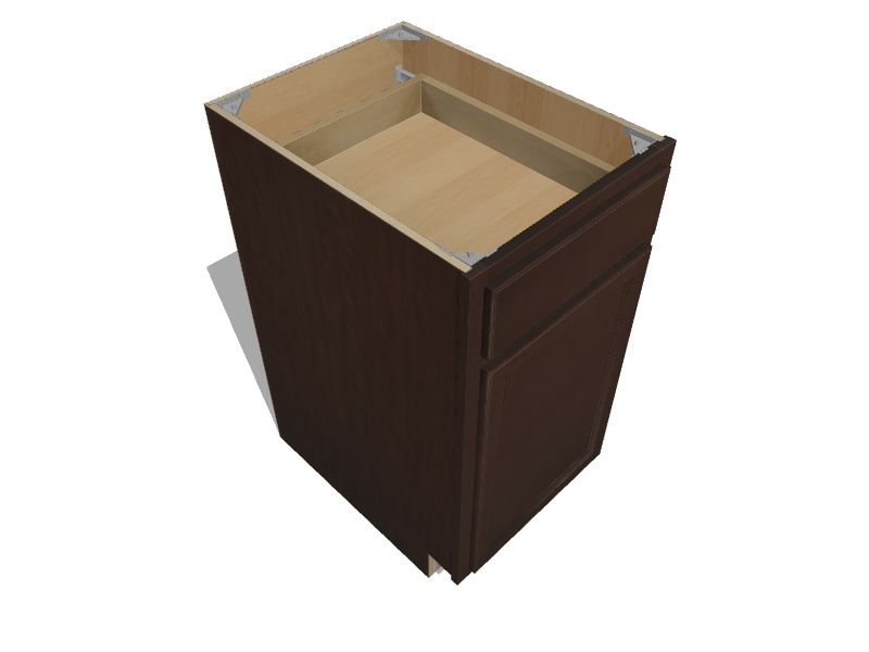 Diamond NOW Weyburn 12-in W x 35-in H x 23.75-in D Saddle Door and Drawer Base Stock Cabinet Diamond NOW Weyburn 12-in W x 35-in H x 23.75-in D Saddle Door and Drawer Base Stock Cabinet