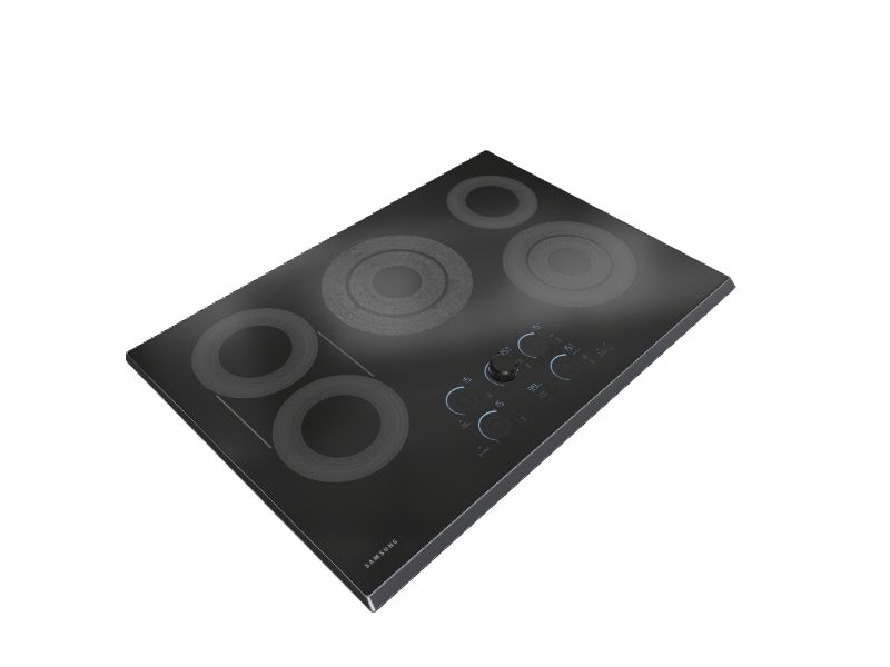 36 Smart Electric Cooktop in Black Stainless Steel (NZ36K7570RG)