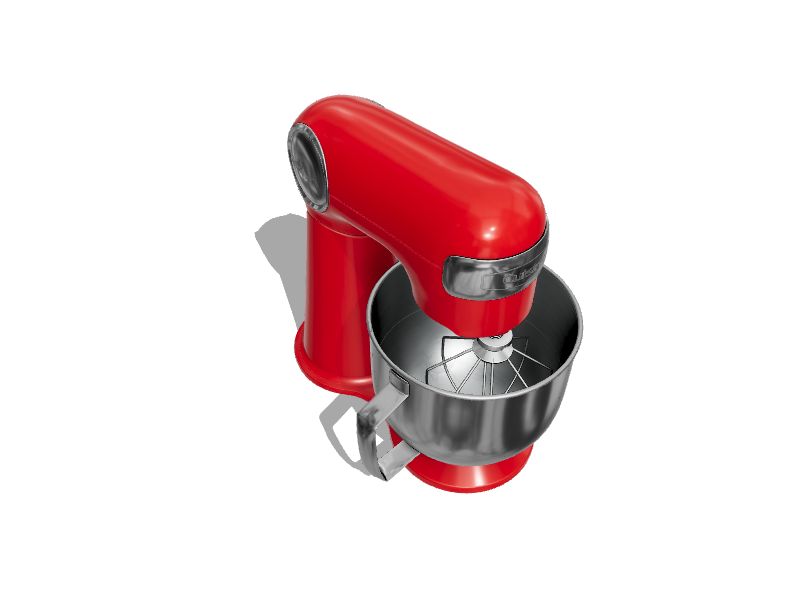 Cuisinart 5.5-Quart 12-Speed Red Residential Stand Mixer in the